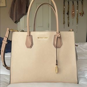 Michael kor leather tote